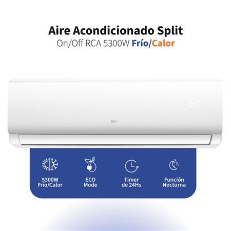 Aire Acondicionado Split RCA 5300W Frío/Calor REL5300FC