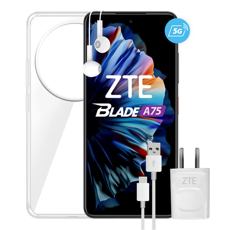 Celular ZTE Blade A75 256GB+4GB 5G Mint Green